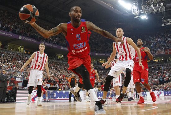 Euroleague Basketball. Crvena Zvezda vs. CSKA