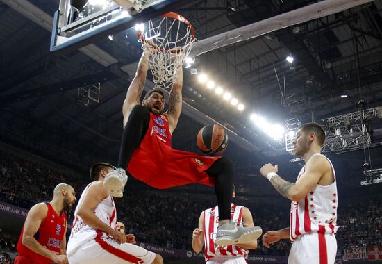 Euroleague Basketball. Crvena Zvezda vs. CSKA