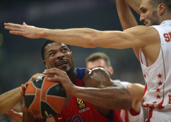 Euroleague Basketball. Crvena Zvezda vs. CSKA