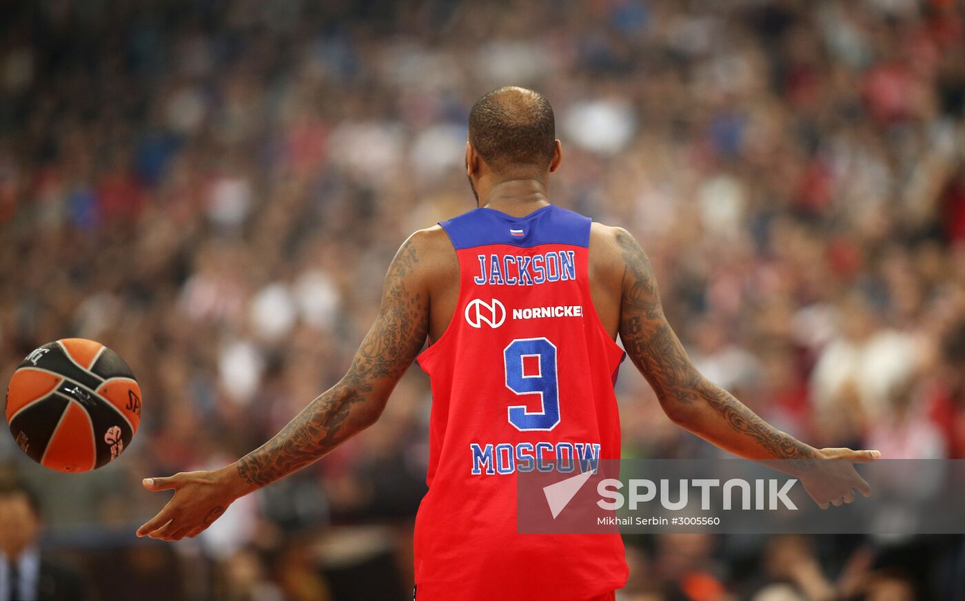 Euroleague Basketball. Crvena Zvezda vs. CSKA
