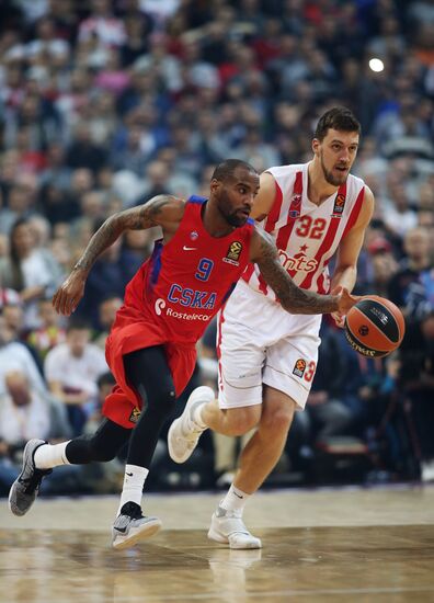 Euroleague Basketball. Crvena Zvezda vs. CSKA