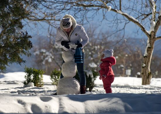 Winter in Crimea