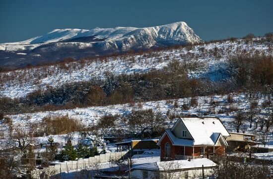 Winter in Crimea