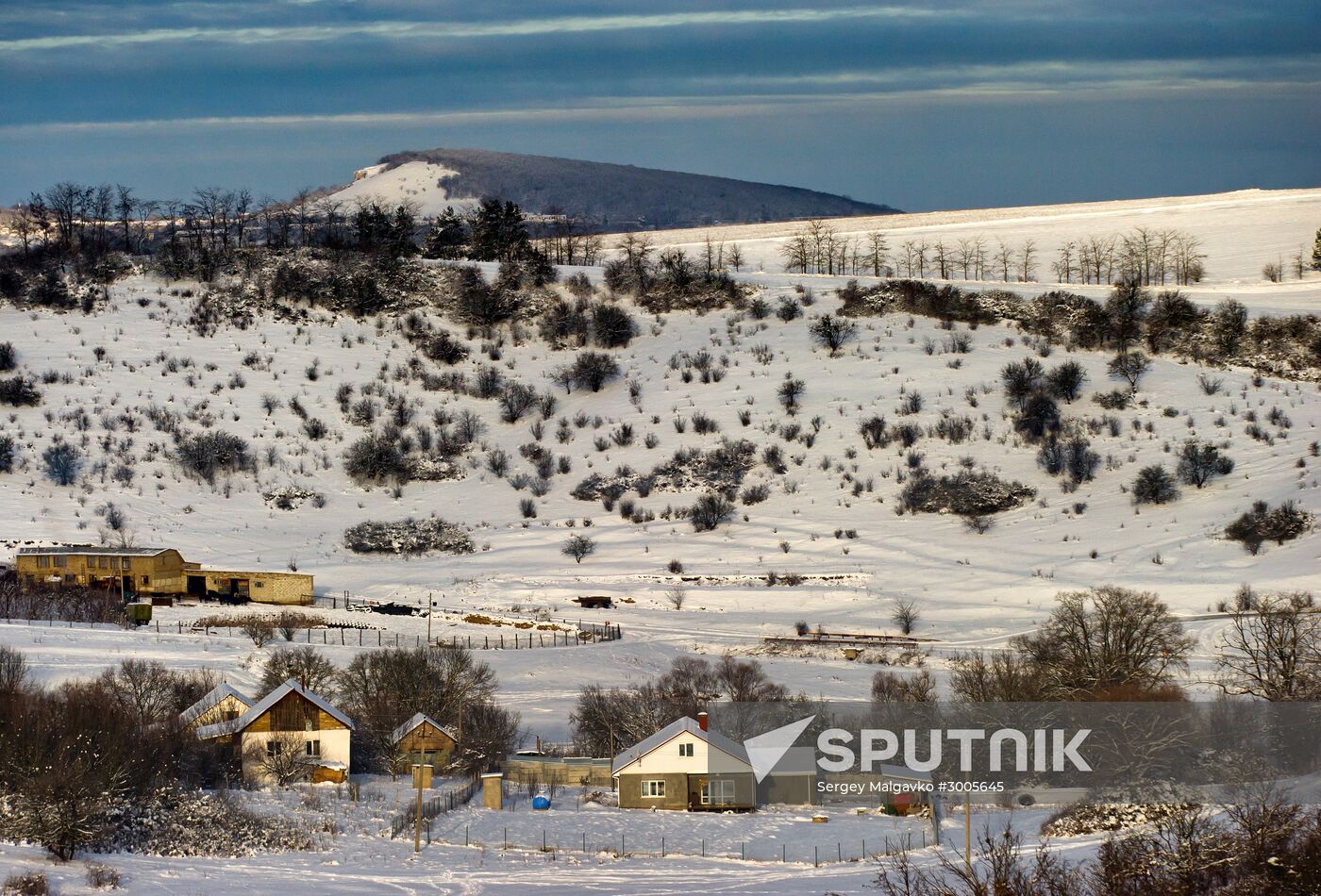 Winter in Crimea