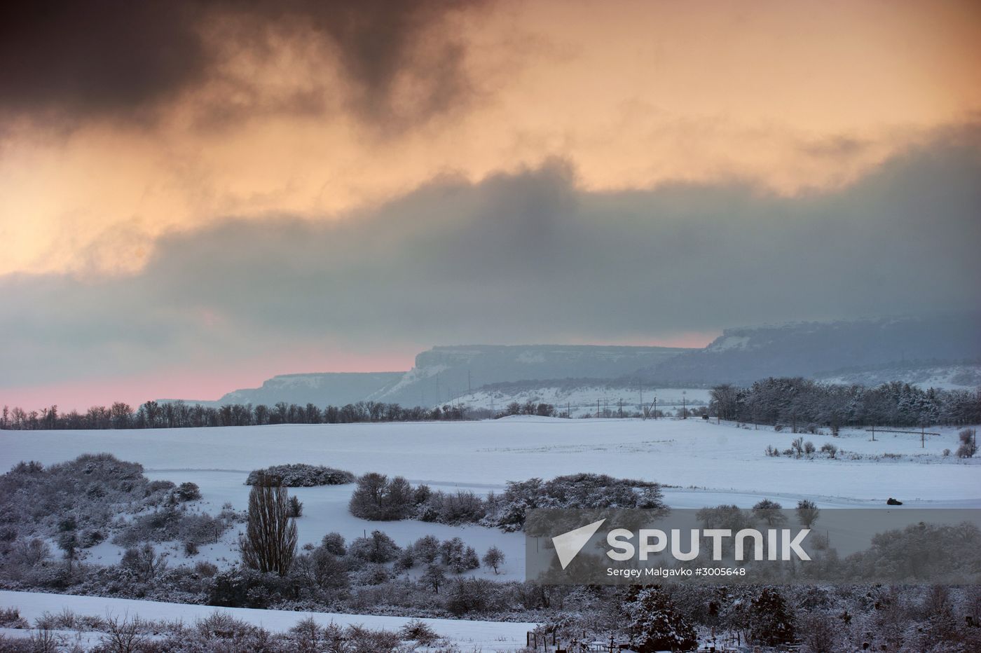 Winter in Crimea