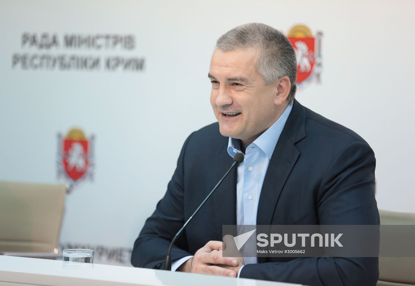 End-of-year news conference of Crimean leader Sergei Aksyonov