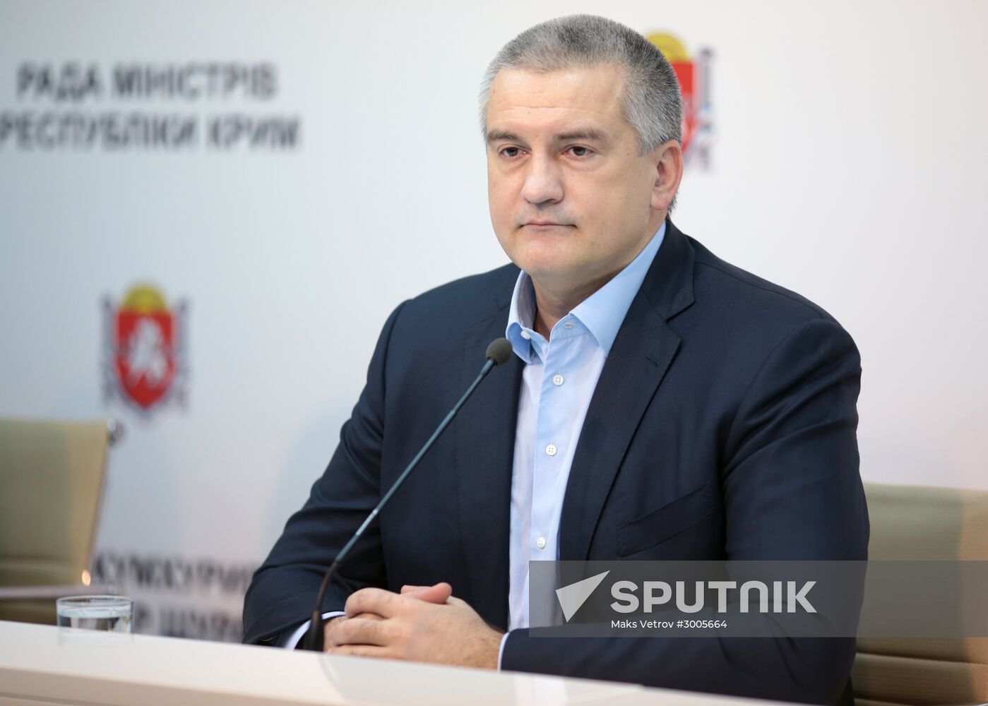 End-of-year news conference of Crimean leader Sergei Aksyonov