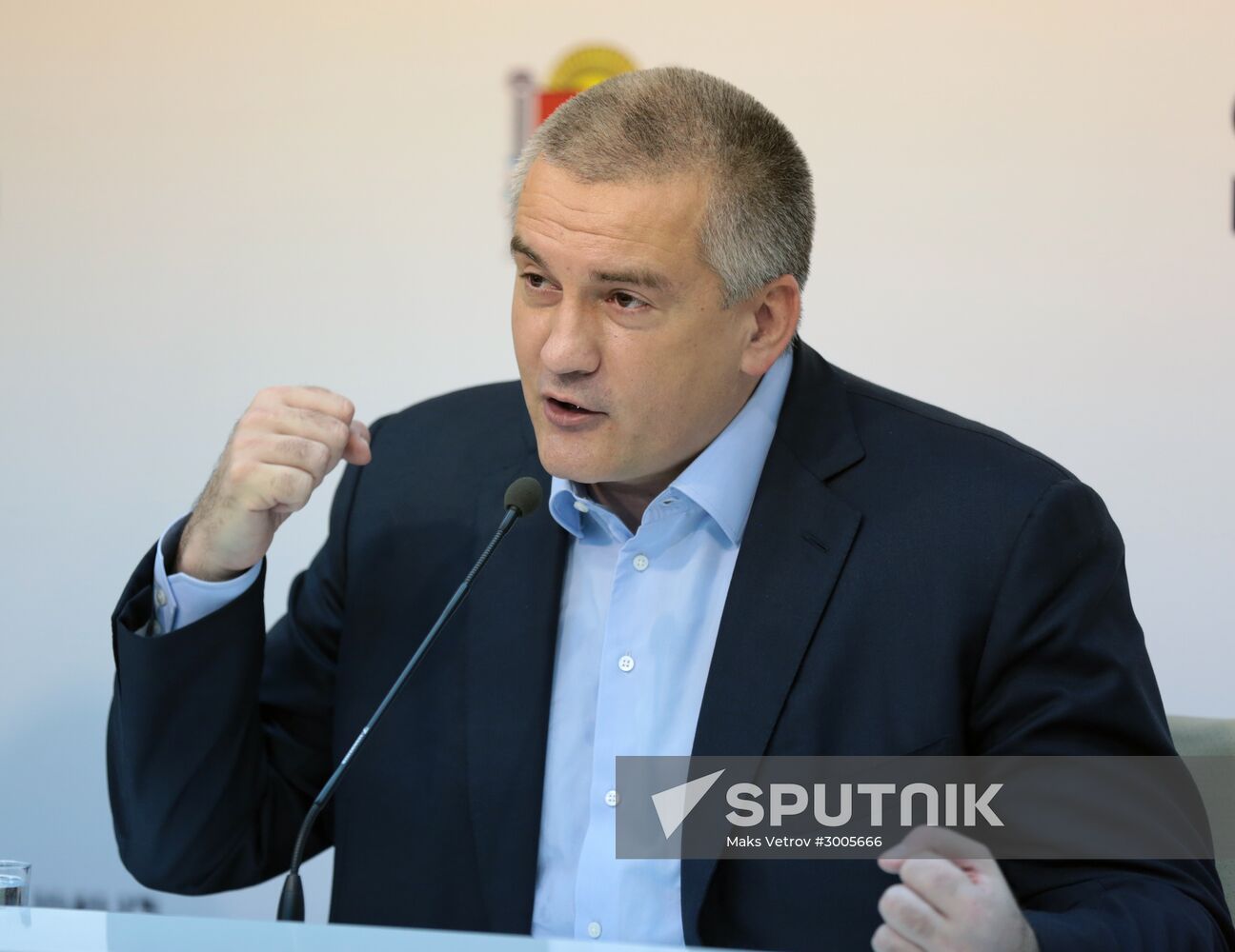 End-of-year news conference of Crimean leader Sergei Aksyonov