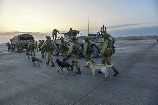 Demining operation in eastern Aleppo