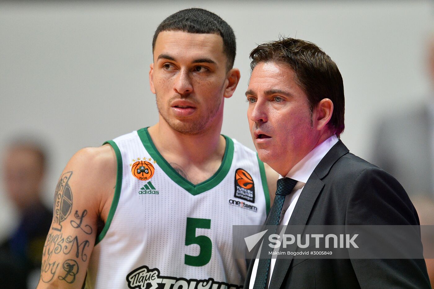 Basketball, Euroleague. UNICS vs Panathinaikos