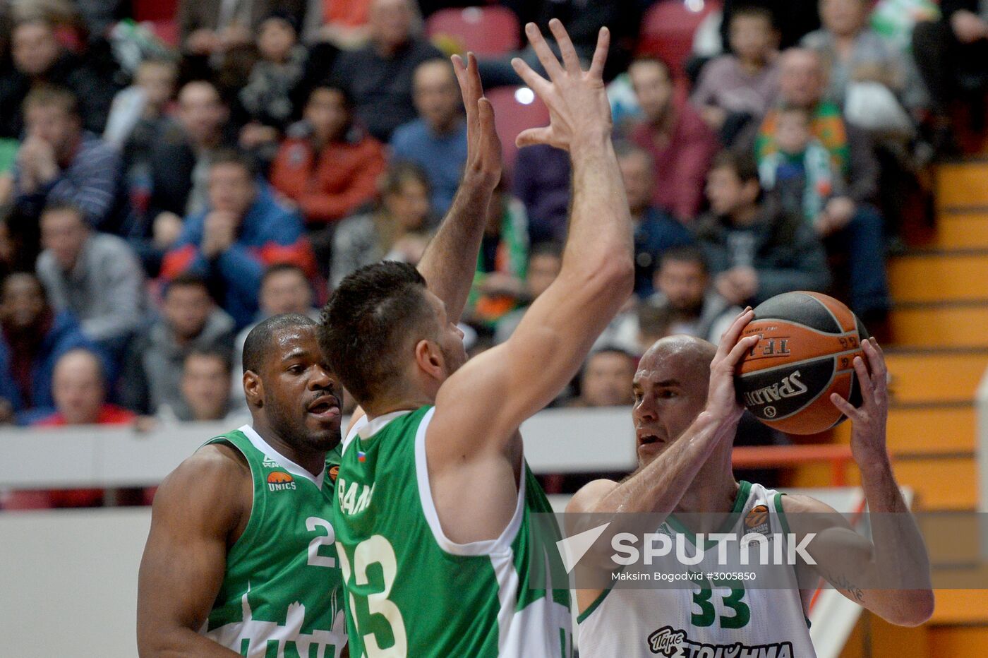 Basketball, Euroleague. UNICS vs Panathinaikos