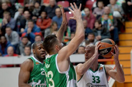 Basketball, Euroleague. UNICS vs Panathinaikos