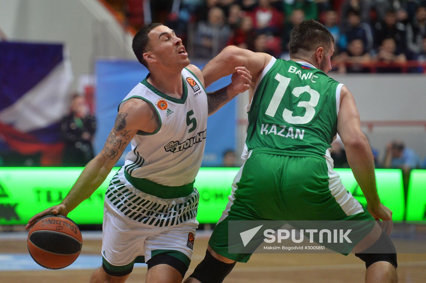 Basketball, Euroleague. UNICS vs Panathinaikos