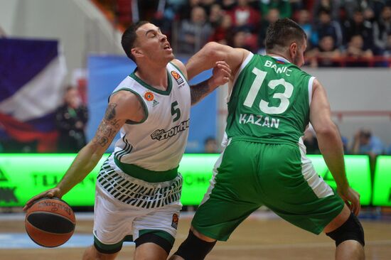 Basketball, Euroleague. UNICS vs Panathinaikos