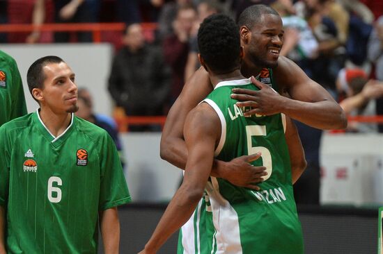 Basketball, Euroleague. UNICS vs Panathinaikos