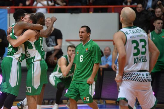 Basketball, Euroleague. UNICS vs Panathinaikos