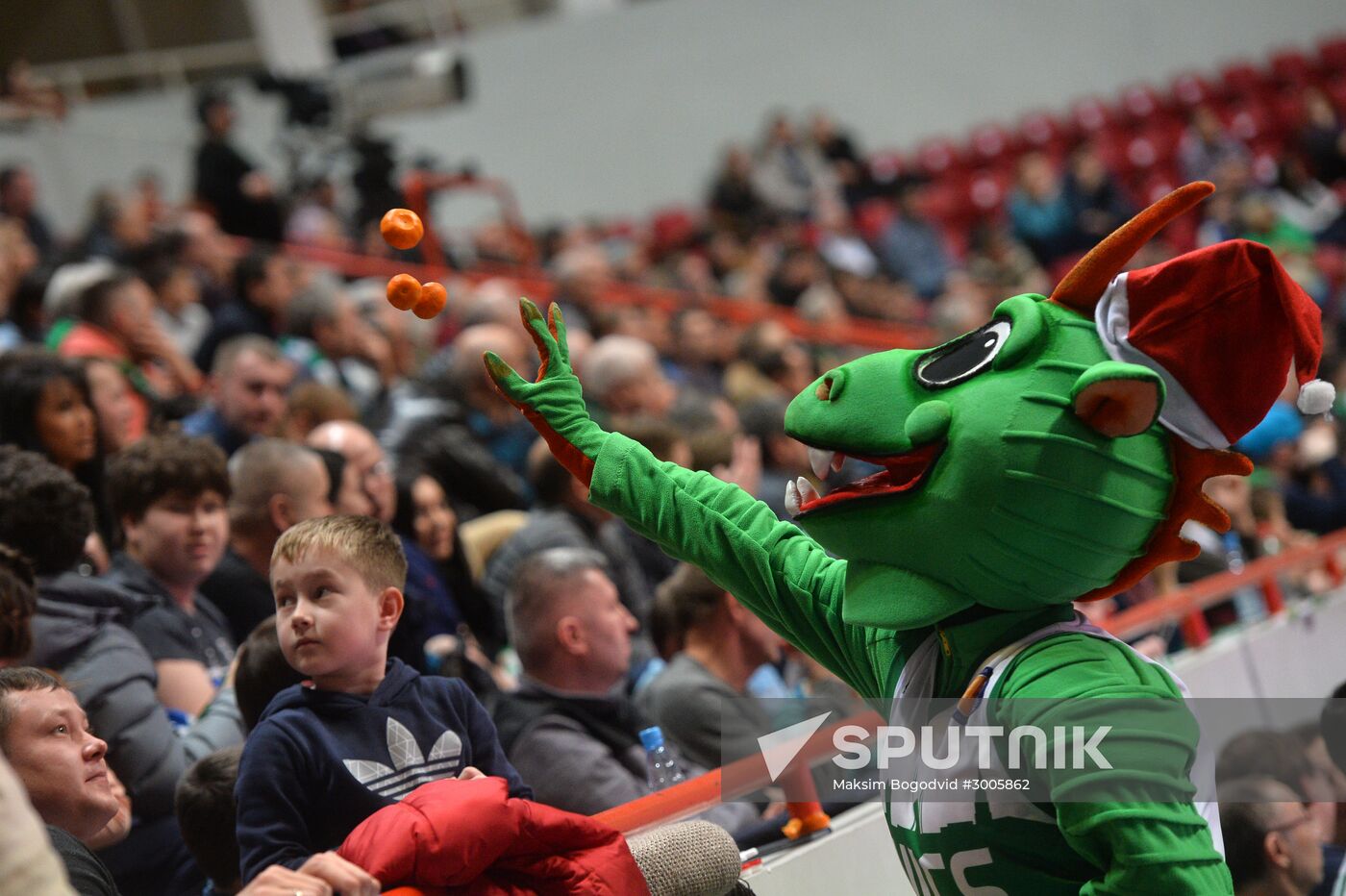 Basketball, Euroleague. UNICS vs Panathinaikos