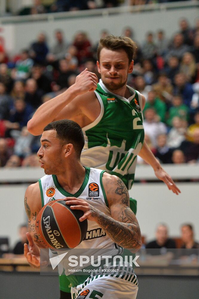 Basketball, Euroleague. UNICS vs Panathinaikos