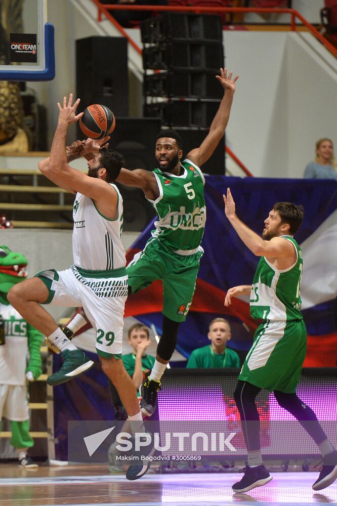 Basketball, Euroleague. UNICS vs Panathinaikos