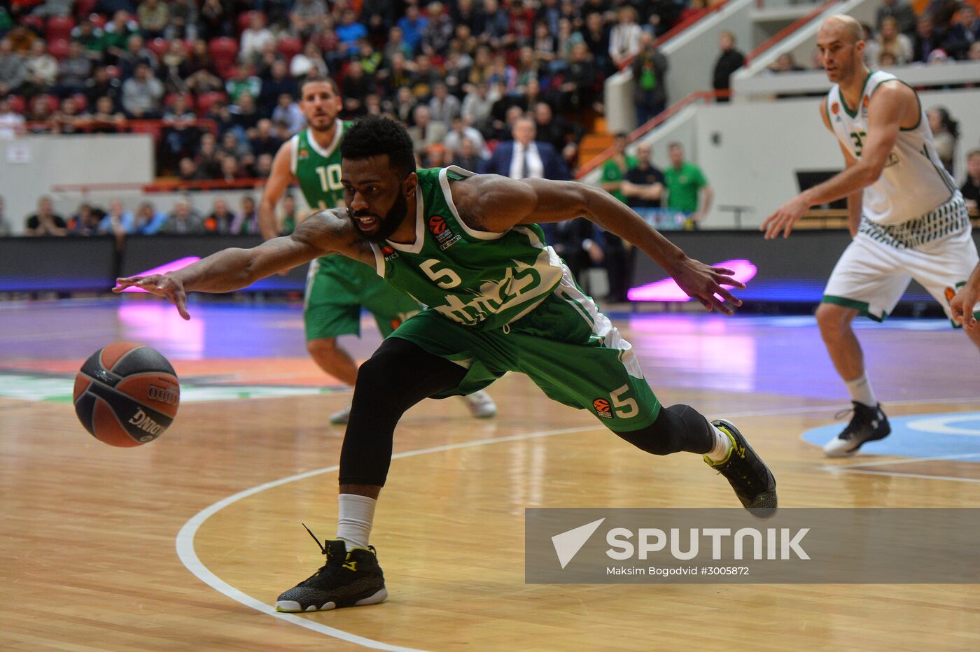 Basketball, Euroleague. UNICS vs Panathinaikos