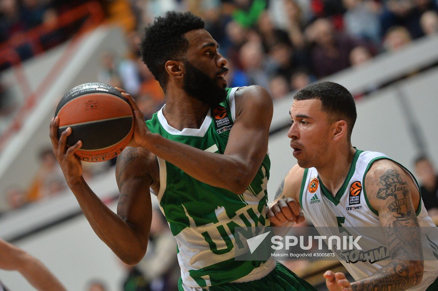 Basketball, Euroleague. UNICS vs Panathinaikos