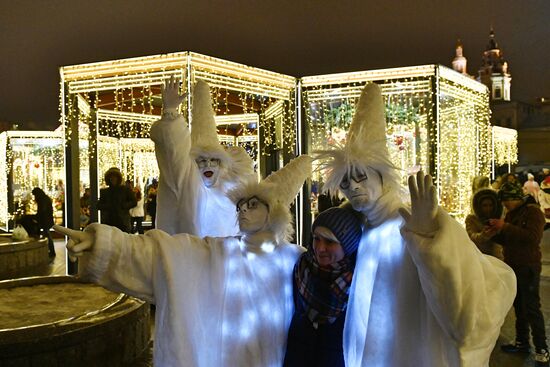 New Year celebrations in Moscow