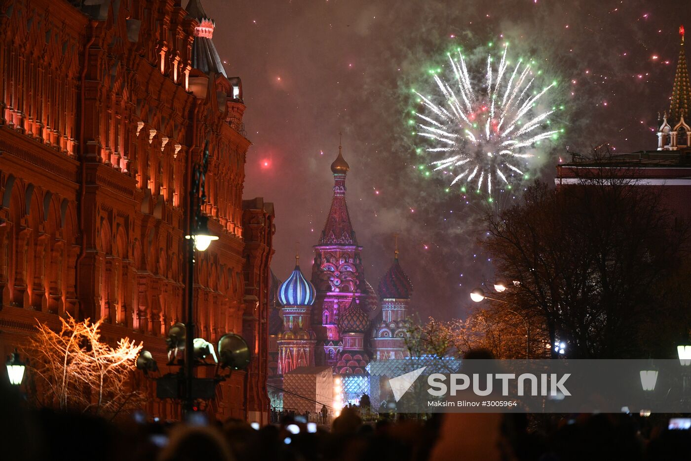New Year celebrations in Moscow