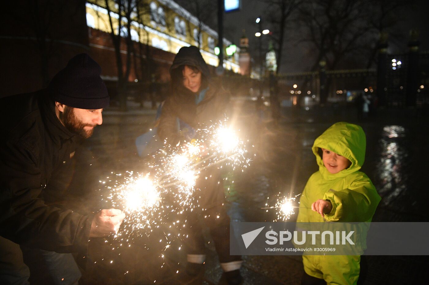 New Year celebrations in Moscow