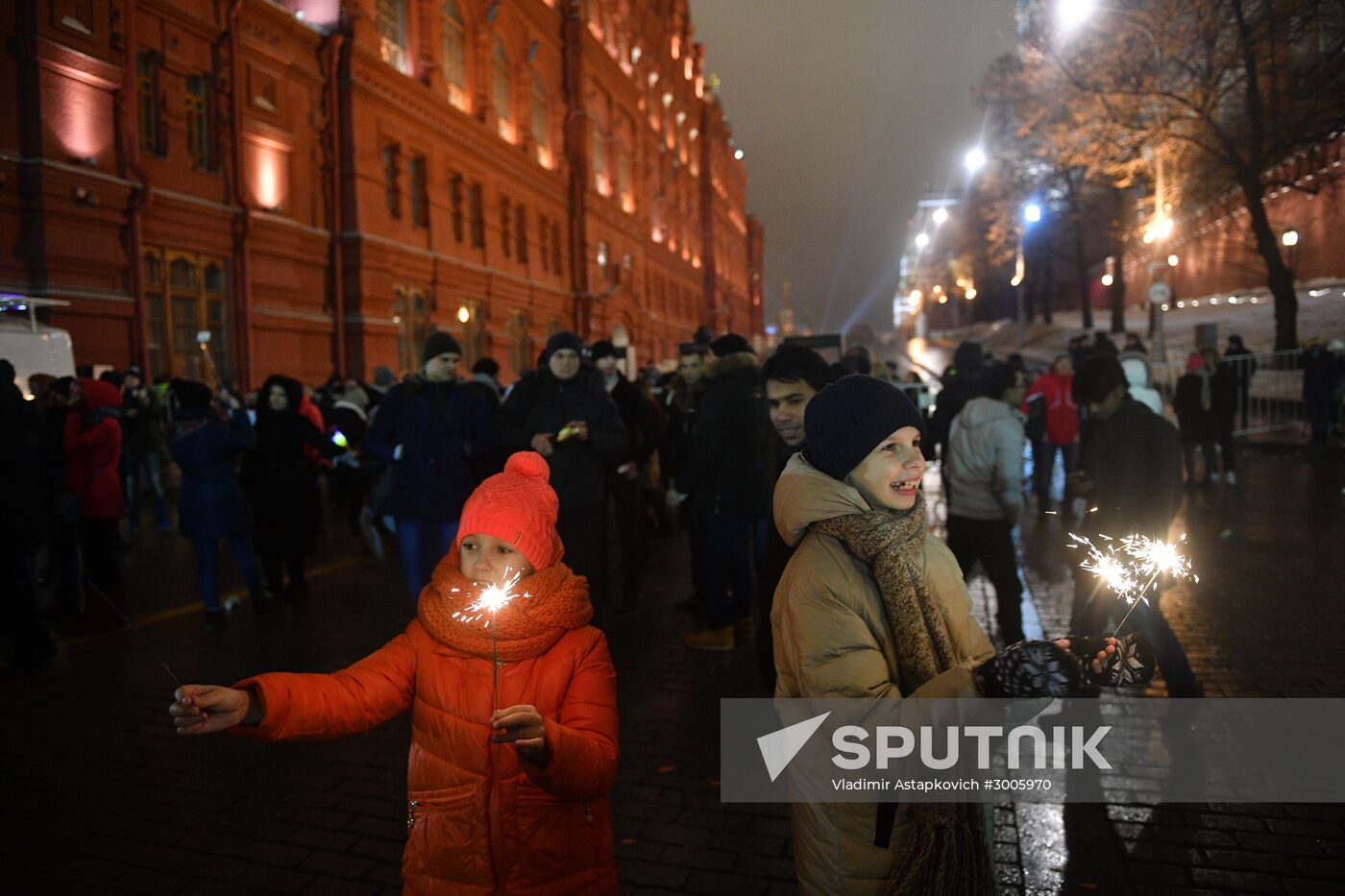 New Year celebrations in Moscow