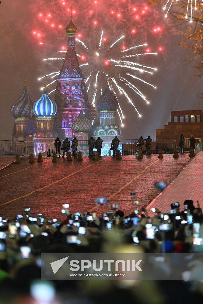 New Year celebrations in Moscow