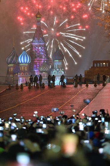 New Year celebrations in Moscow