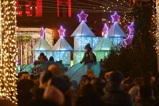 New Year celebrations in Moscow