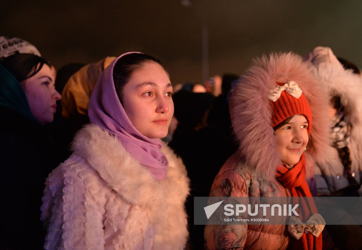 New Year celebrations in Russian cities