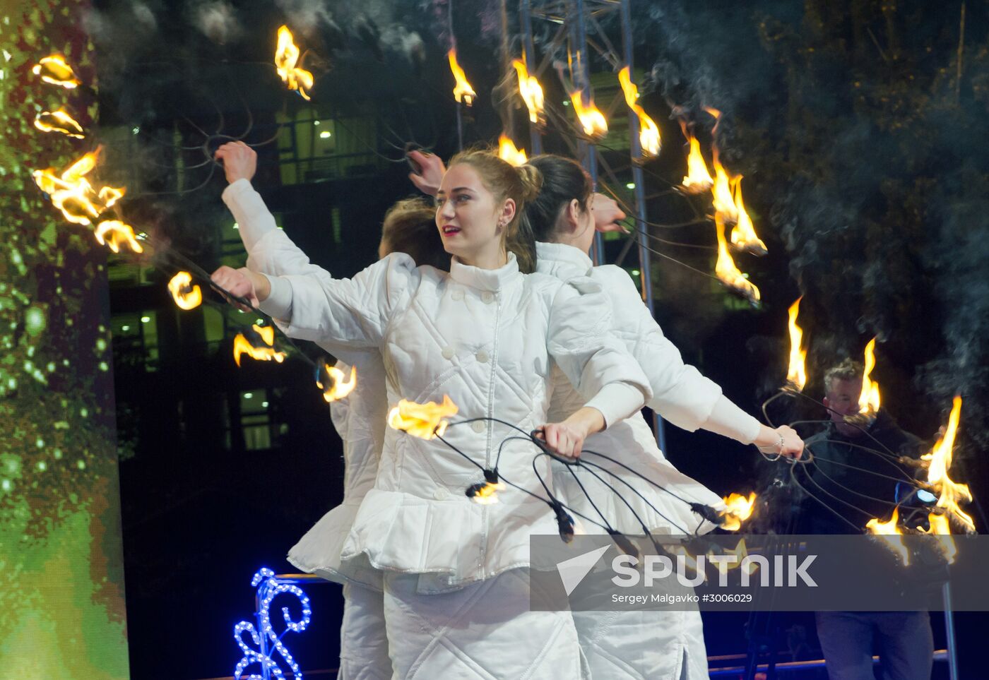 New Year celebrated in Artek