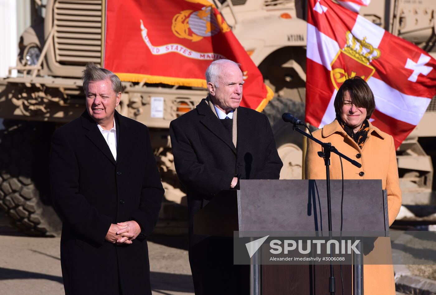 Delegation of US senators visits Georgia