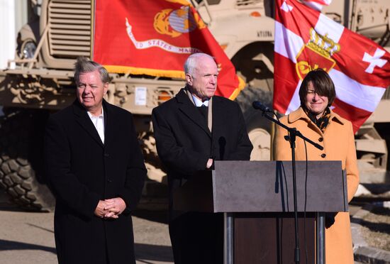 Delegation of US senators visits Georgia