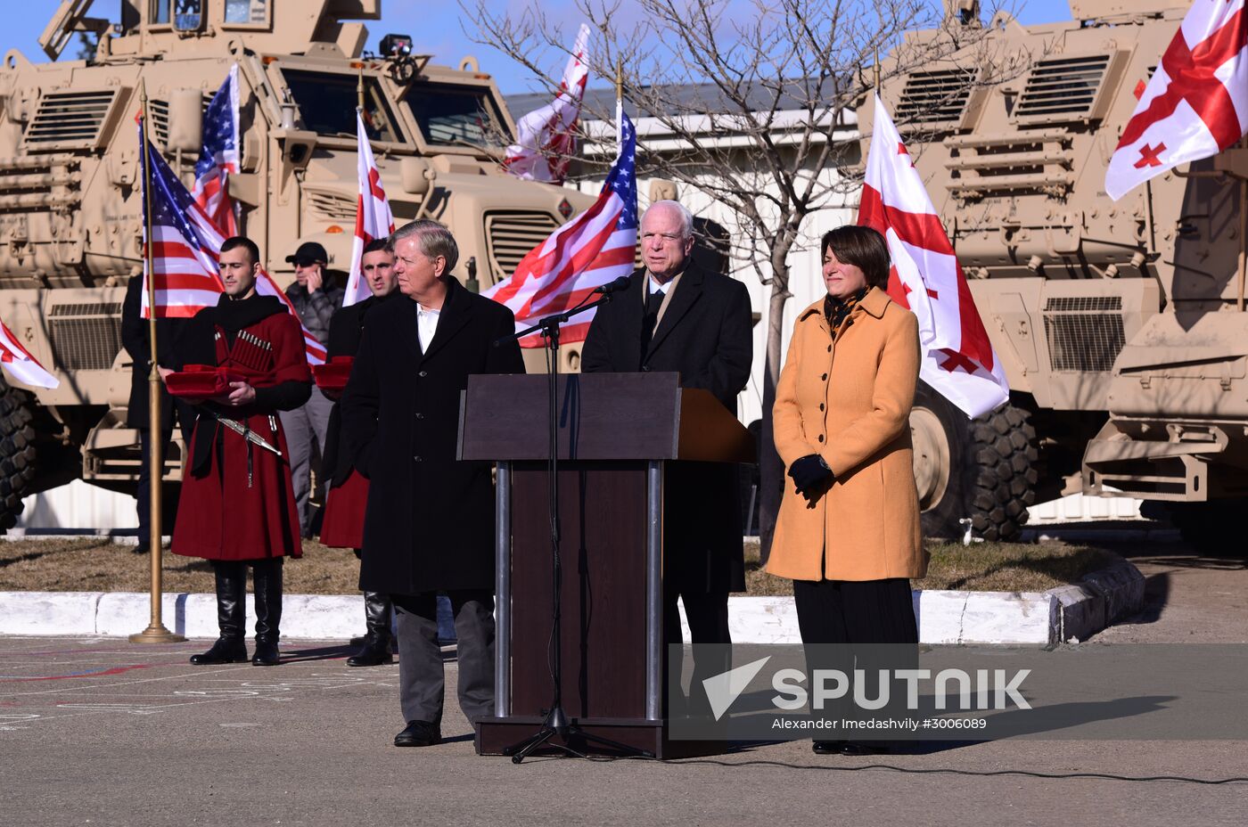Delegation of US senators visits Georgia