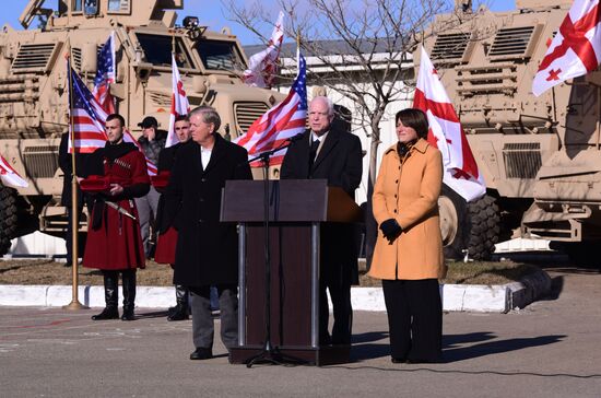 Delegation of US senators visits Georgia