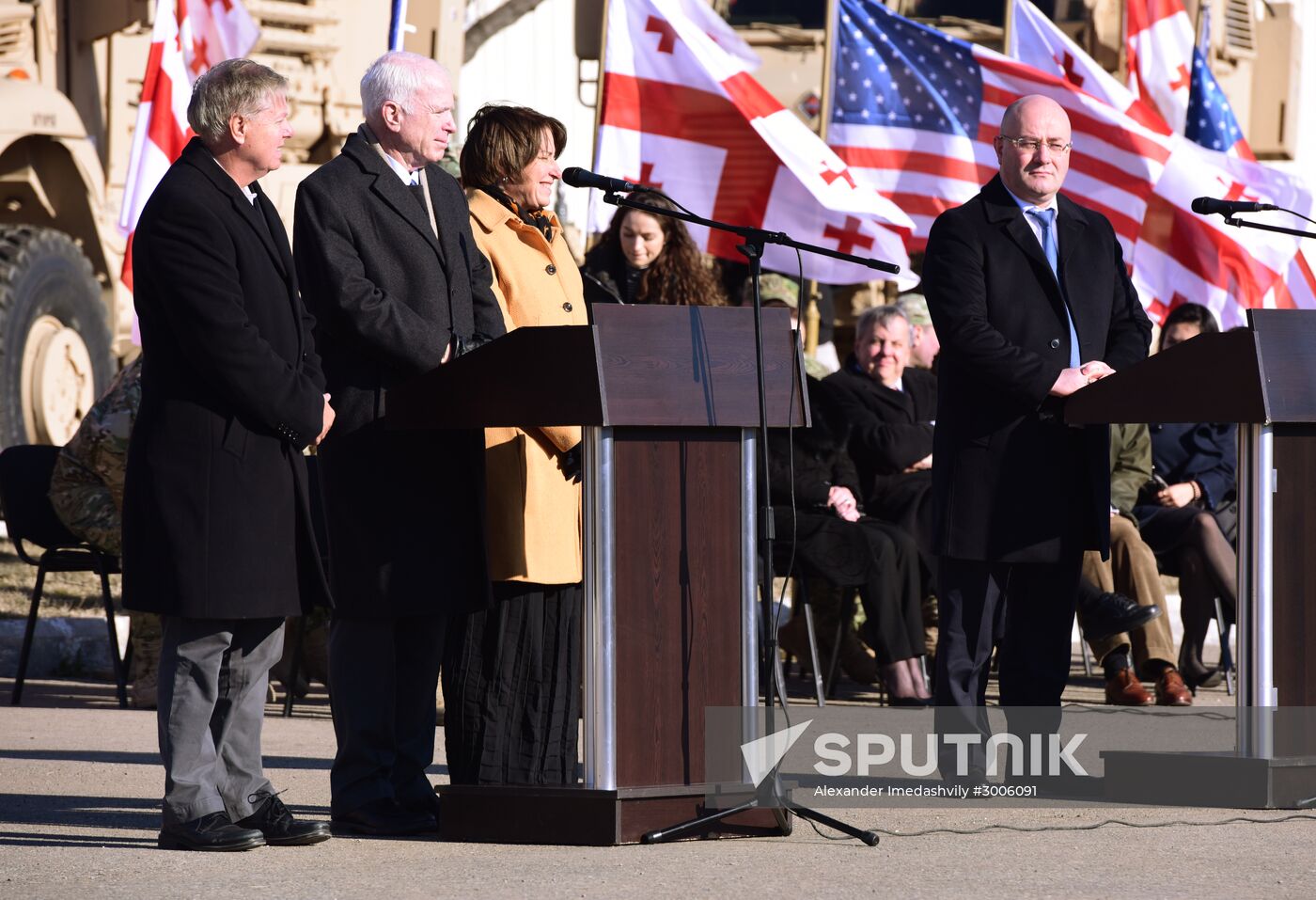 Delegation of US senators visits Georgia