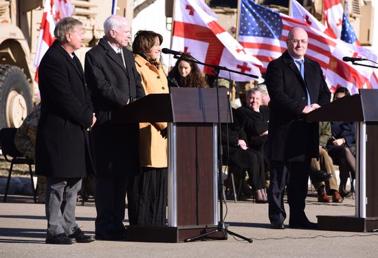 Delegation of US senators visits Georgia
