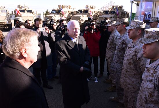 Delegation of US senators visits Georgia
