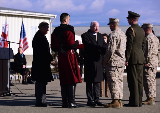Delegation of US senators visits Georgia
