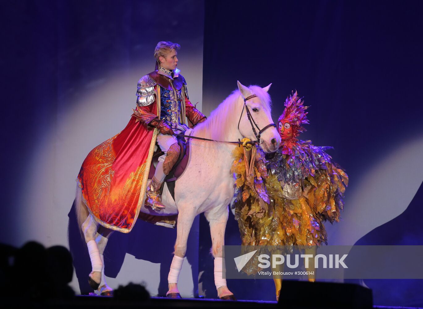 Chernomor 3D mapping musical premier