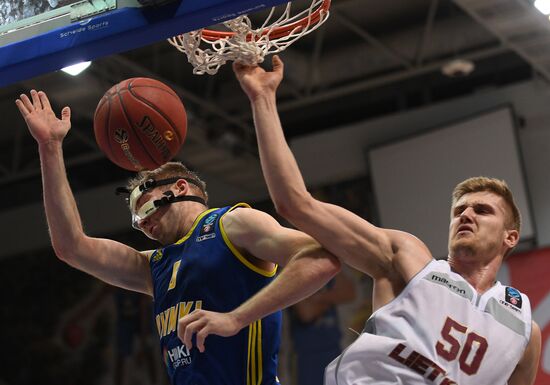 EuroCup Basketball. Khimki vs. Lietkabelis