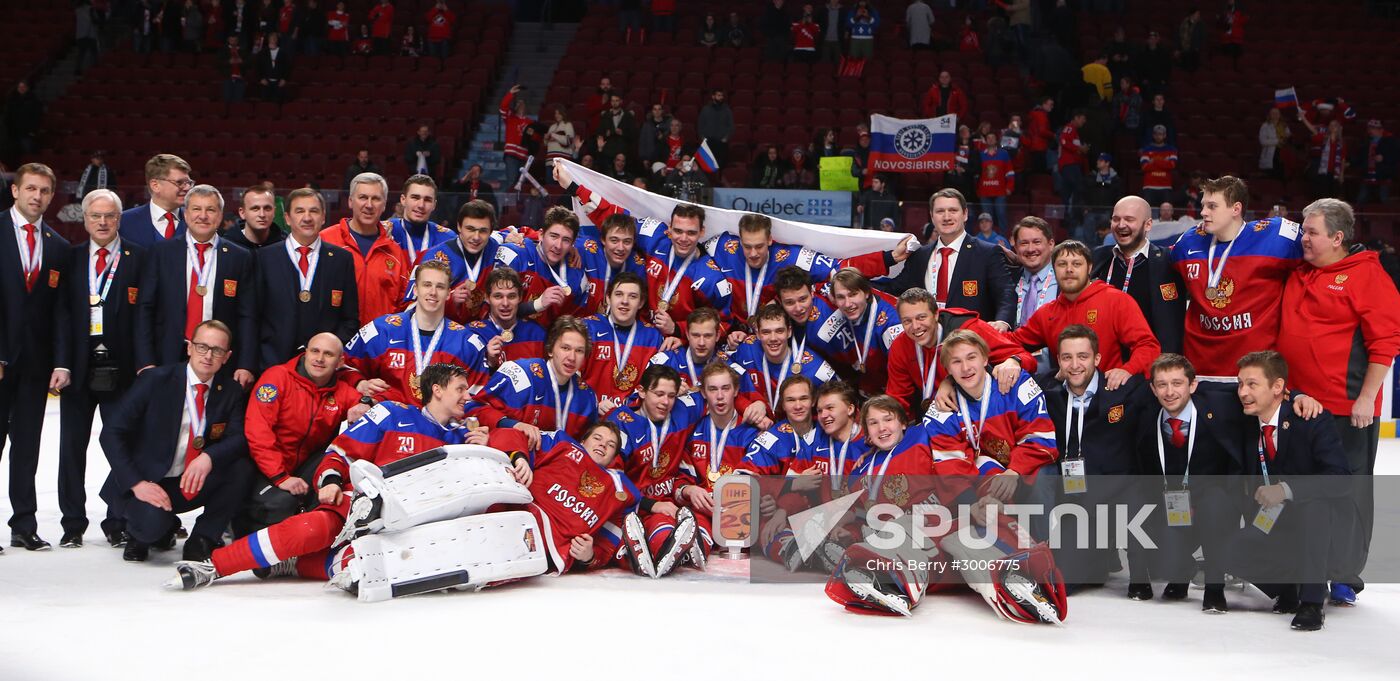 IIHF Ice Hockey World Junior Championships. Bronze medal match