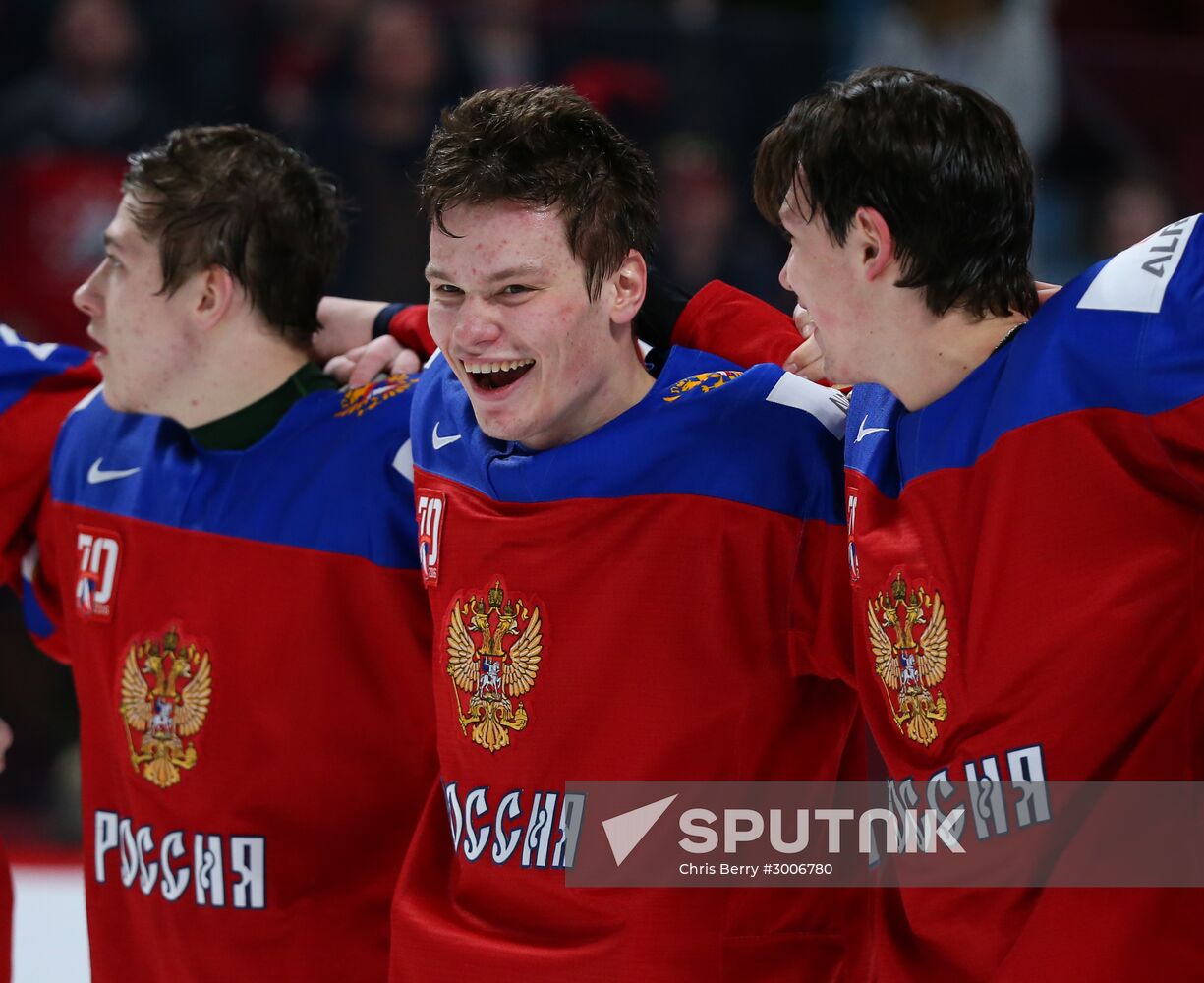 IIHF Ice Hockey World Junior Championships. Bronze medal match