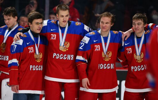IIHF Ice Hockey World Junior Championships. Bronze medal match