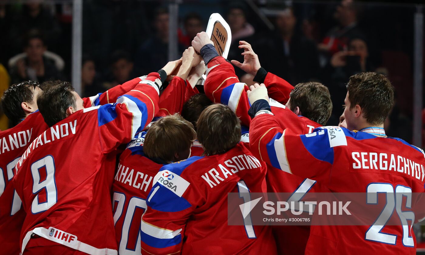 IIHF Ice Hockey World Junior Championships. Bronze medal match