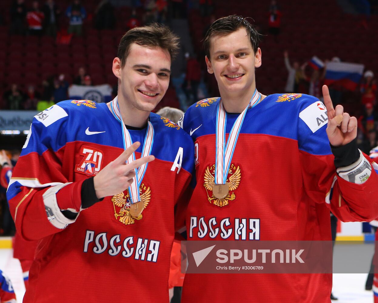 IIHF Ice Hockey World Junior Championships. Bronze medal match