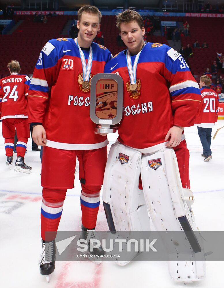 IIHF Ice Hockey World Junior Championships. Bronze medal match